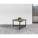 Amalfi 26 X 13.5 inch Grey Outdoor Coffee Table, Small